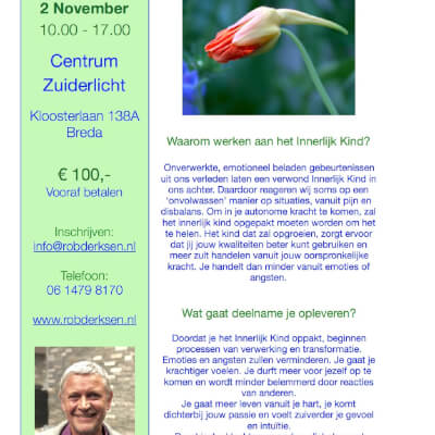 Dagworkshop Innerlijk Kind Dagworkshop Innerlijk Kind